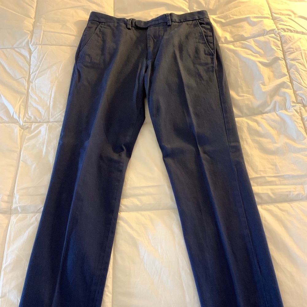 J. Crew Slim Blue Bowery Pant